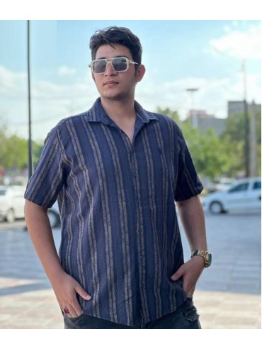 پیراهن کنفی سایز بزرگ کد 2659